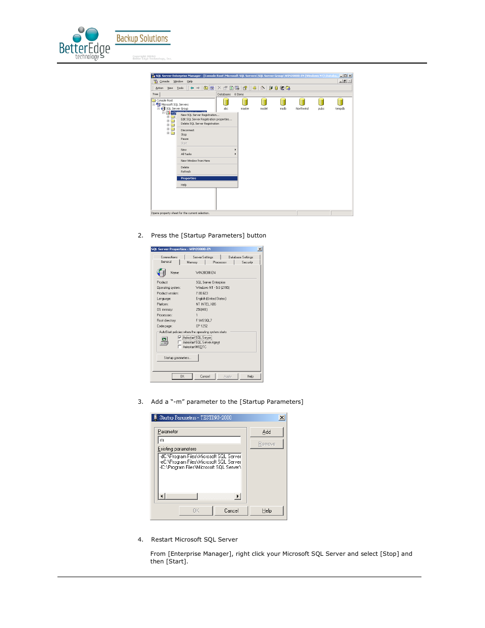 Better edge backup v5.2 | Deonet Backup Solutions 5.2.7.0 User Manual | Page 70 / 121