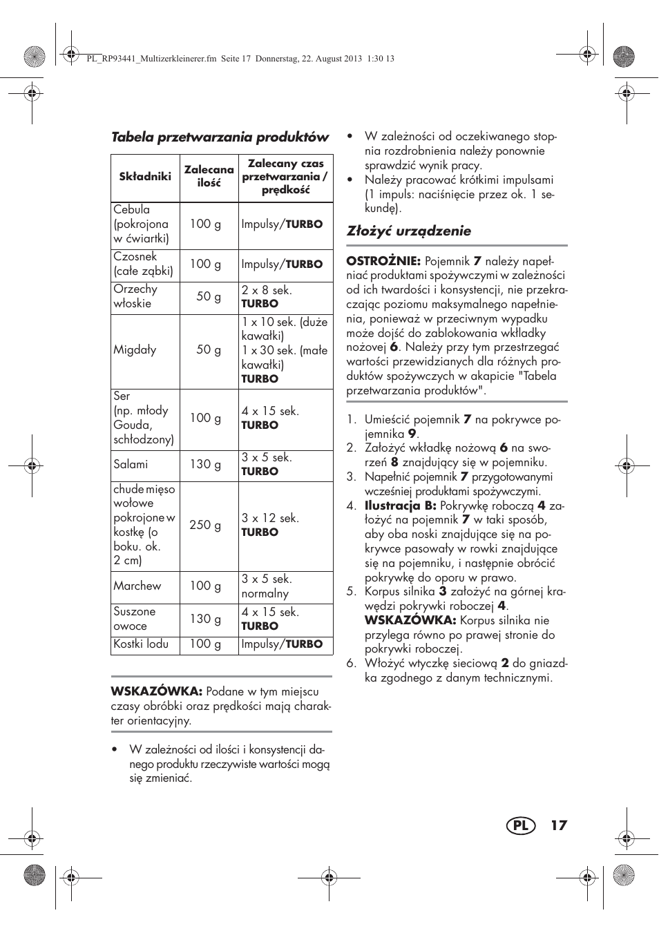 Silvercrest SMZS 260 E3 User Manual | Page 19 / 78