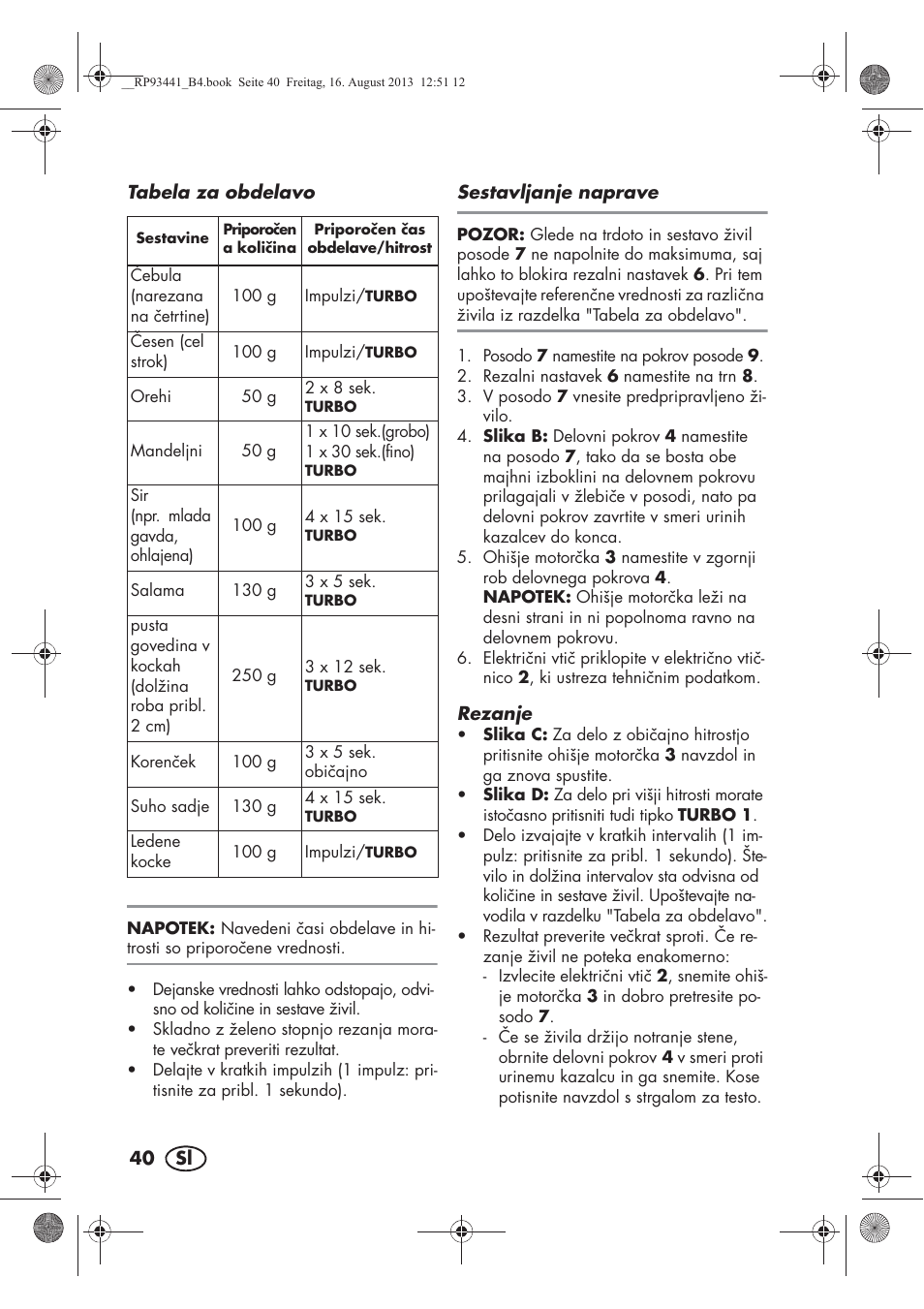 Silvercrest SMZS 260 E3 User Manual | Page 42 / 78