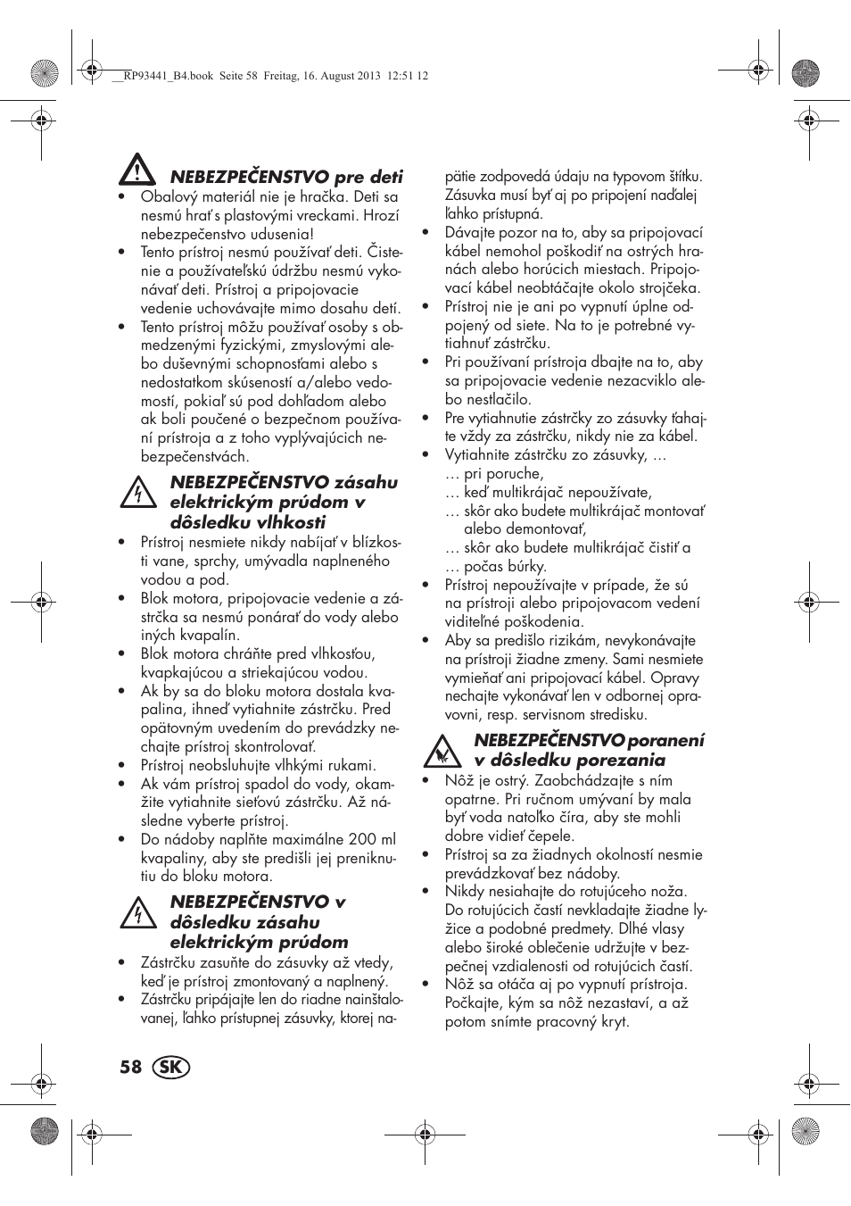 Silvercrest SMZS 260 E3 User Manual | Page 60 / 78