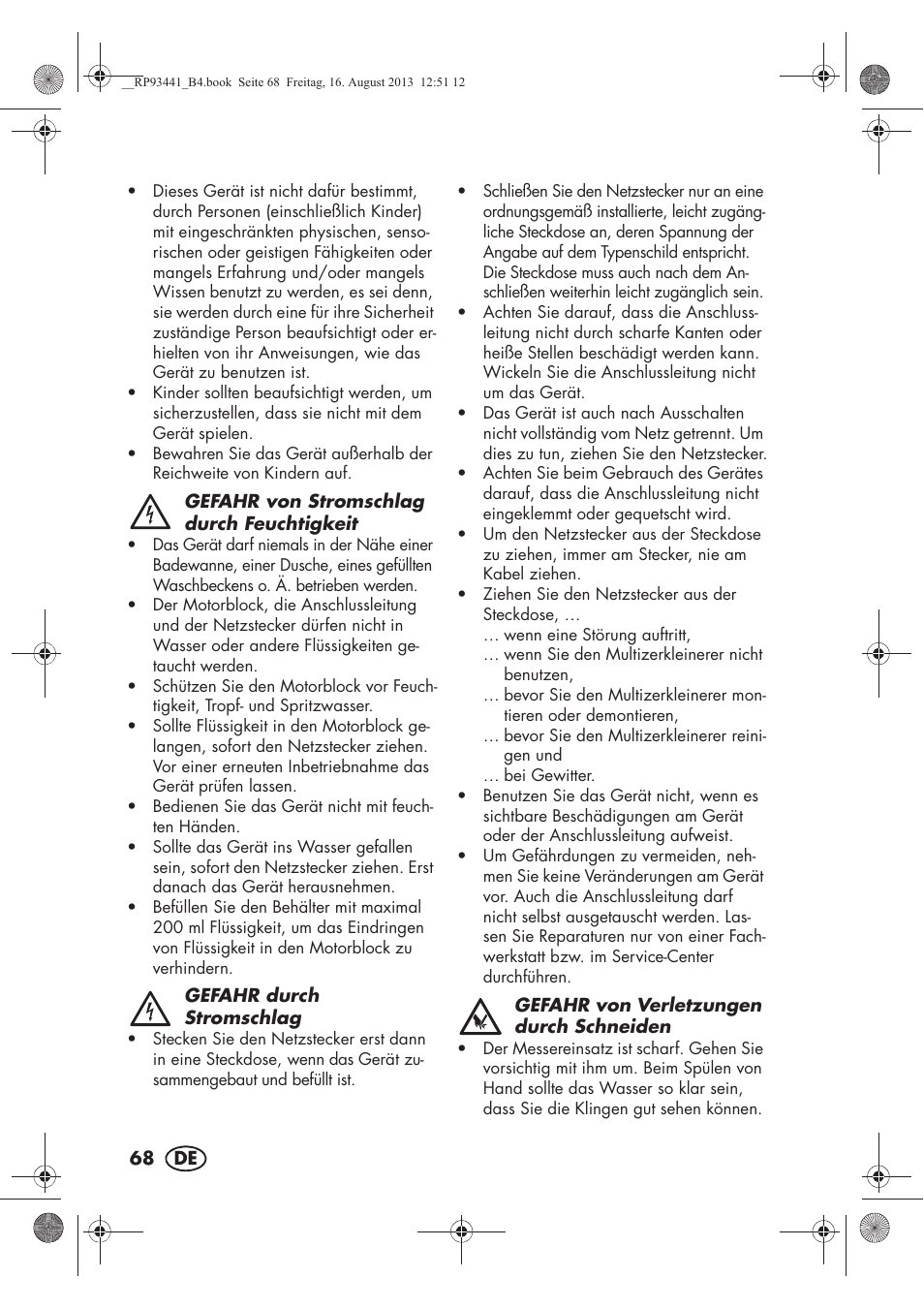 Silvercrest SMZS 260 E3 User Manual | Page 70 / 78