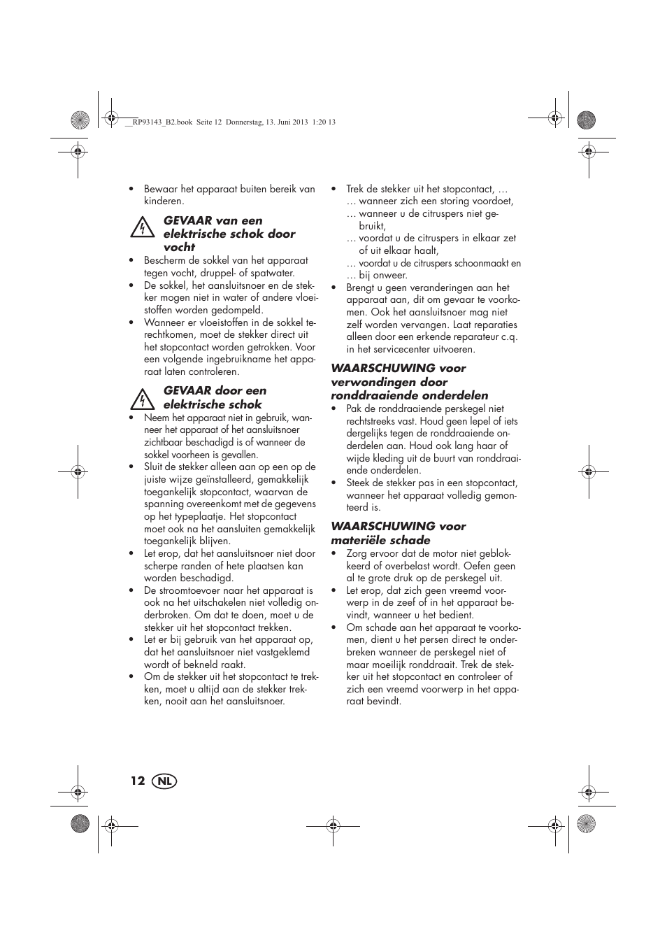 Silvercrest SZP 25 B1 User Manual | Page 14 / 38
