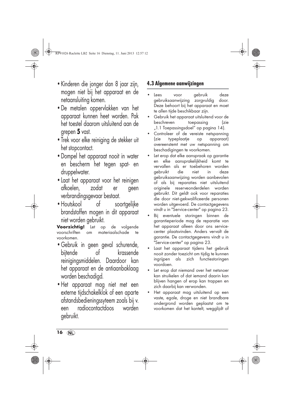 Silvercrest SRG 1200 A2 User Manual | Page 18 / 46