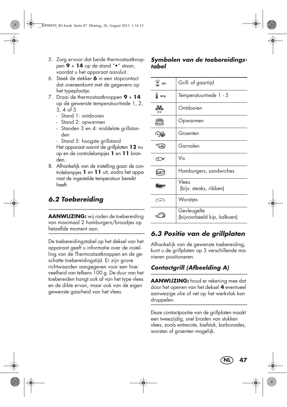 Silvercrest SKG 1700 A1 User Manual | Page 49 / 70