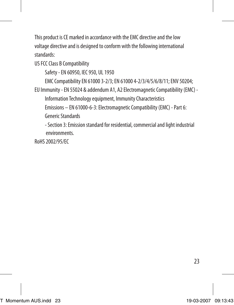 Dymo LETRATAG LT-100T User Manual | Page 23 / 26