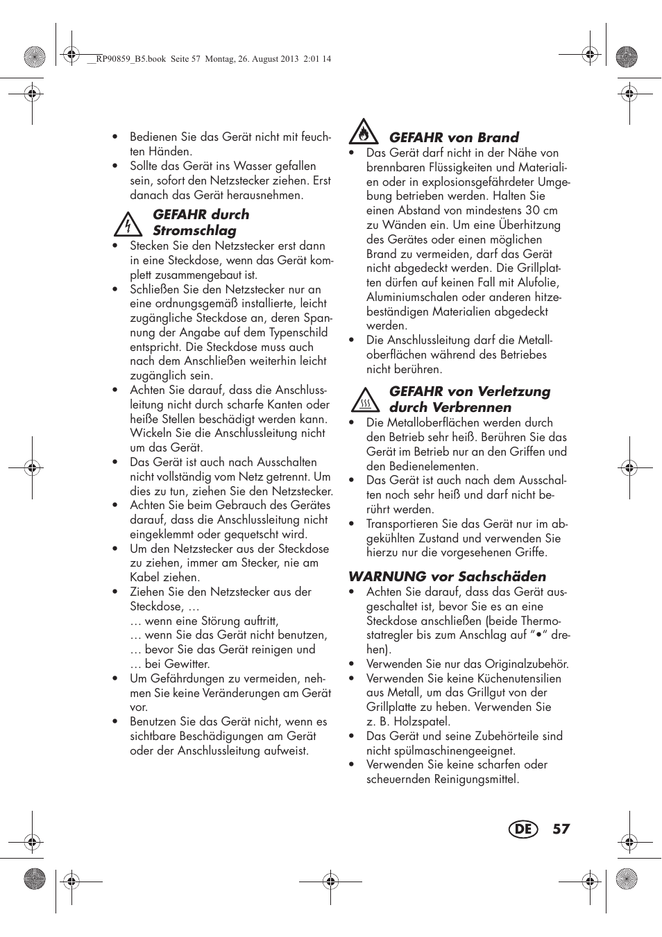 Silvercrest SKG 1700 A1 User Manual | Page 59 / 70