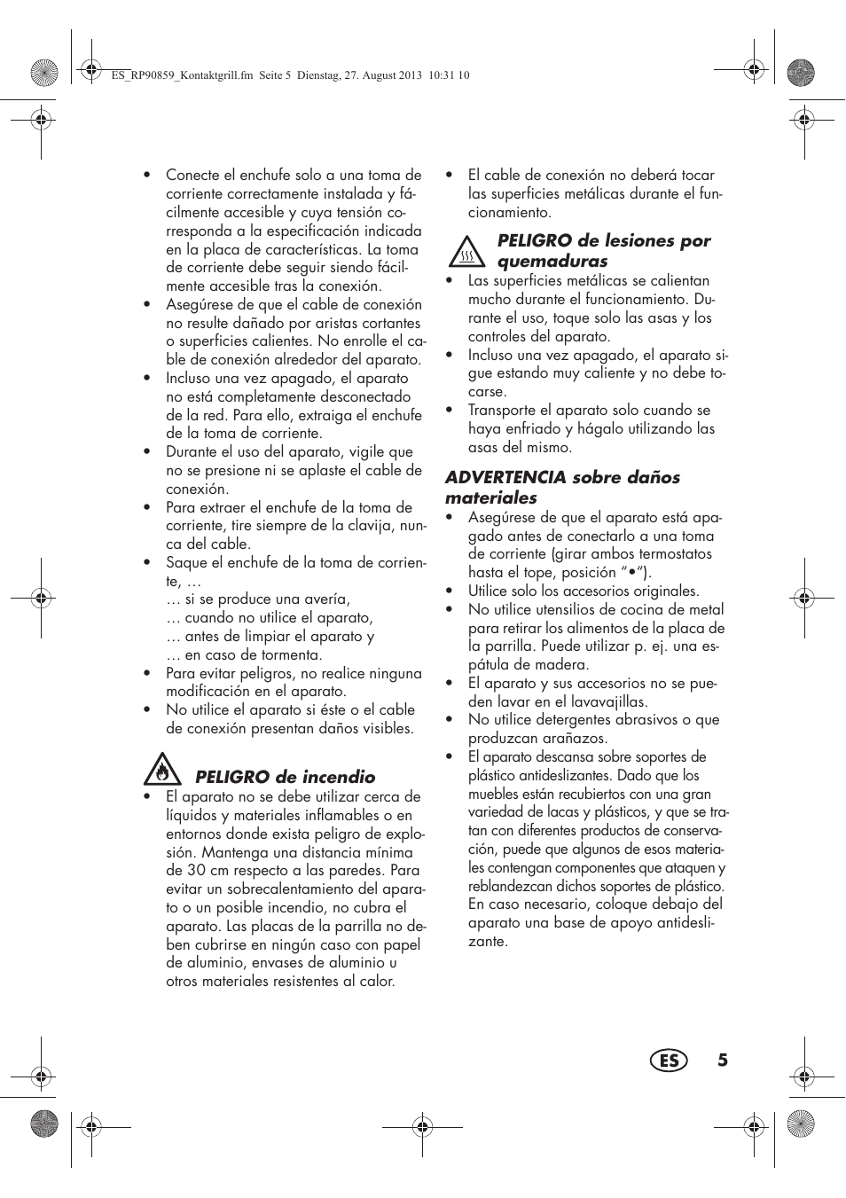 Silvercrest SKG 1700 A1 User Manual | Page 7 / 70