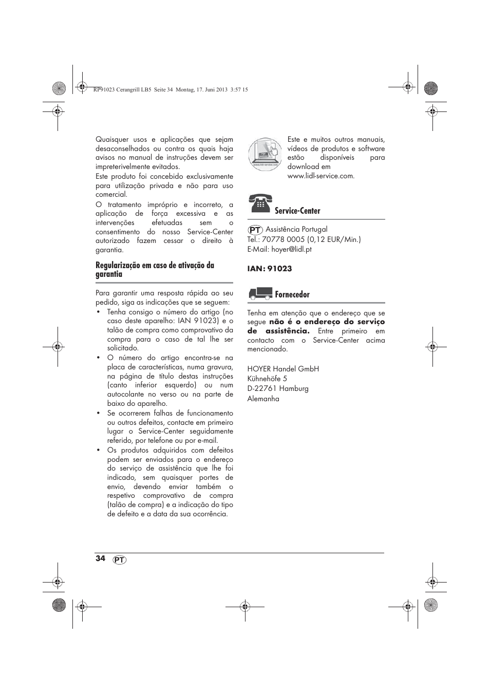 Silvercrest SCG 1200 A1 User Manual | Page 36 / 58