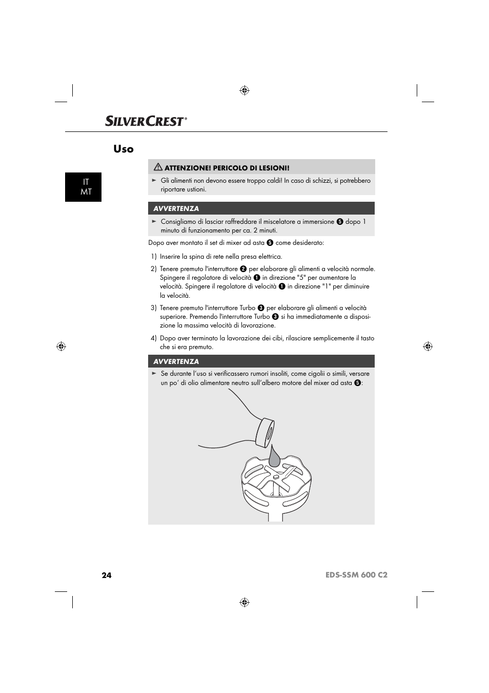 It mt | Silvercrest SSM 600 C2 User Manual | Page 27 / 81