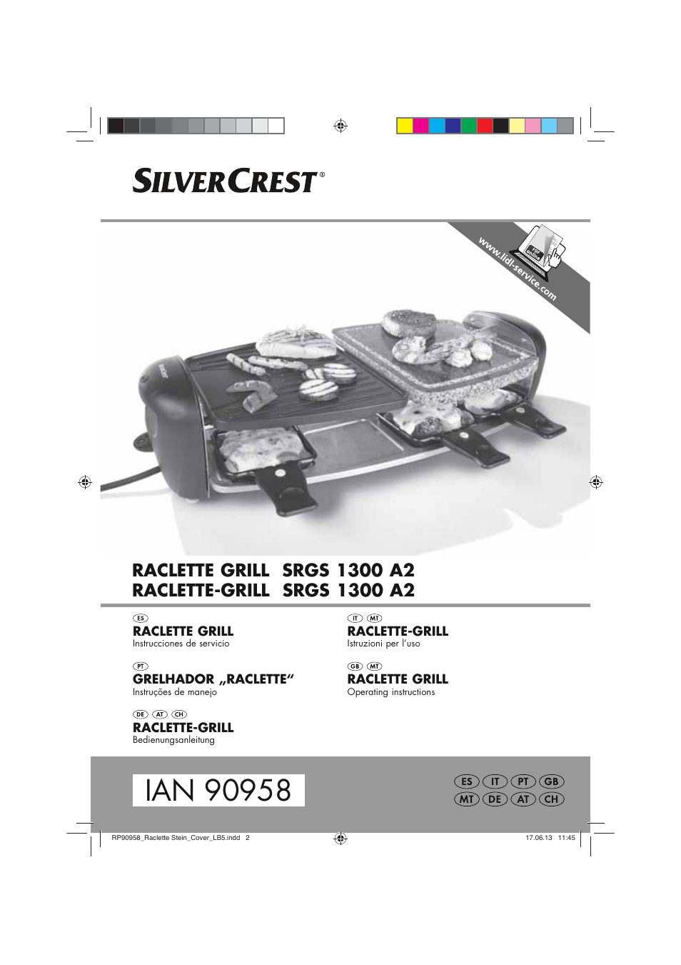 Silvercrest SRGS 1300 A2 User Manual | 66 pages