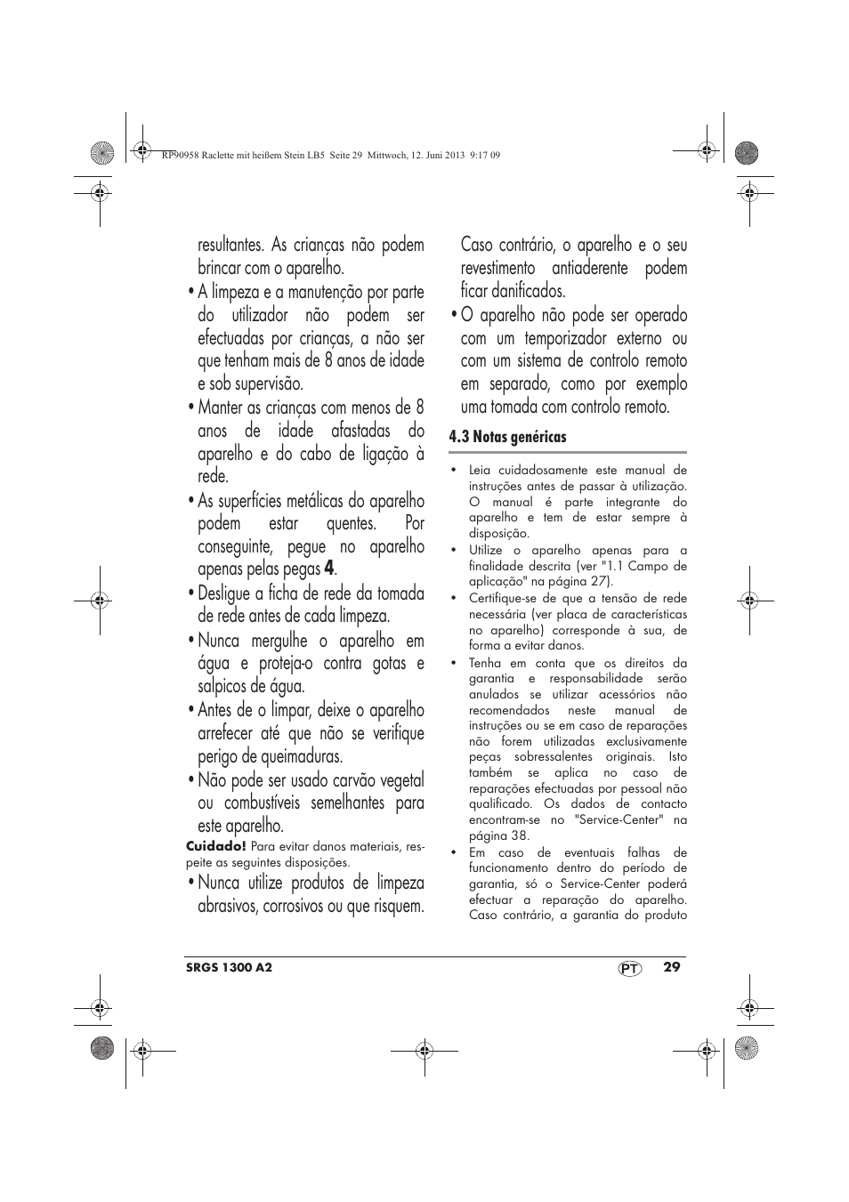 Silvercrest SRGS 1300 A2 User Manual | Page 31 / 66
