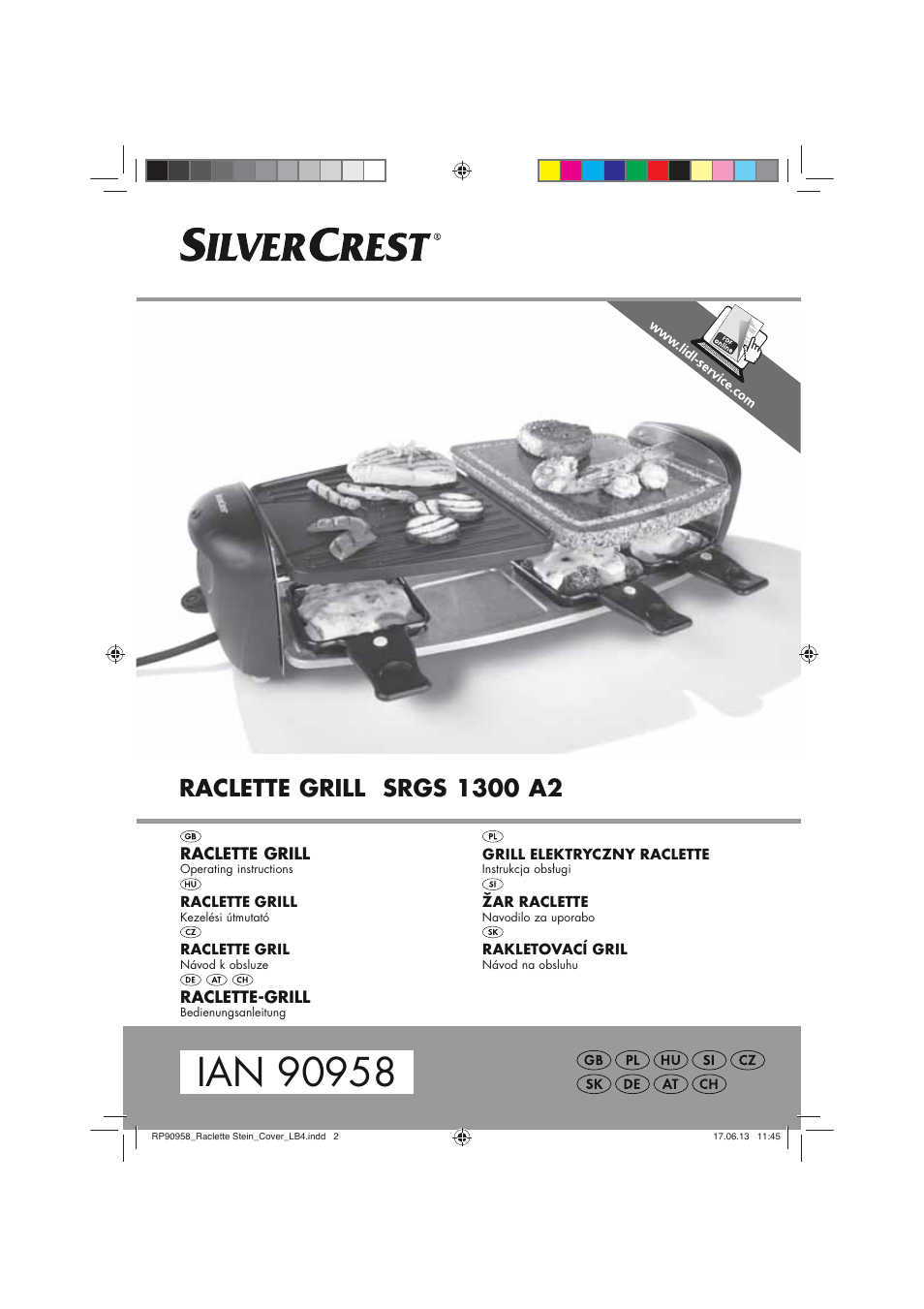 Silvercrest SRGS 1300 A2 User Manual | 86 pages