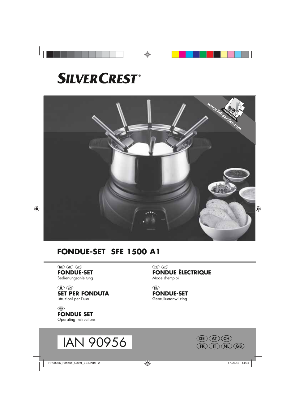 Silvercrest SFE 1500 A1 User Manual | 54 pages