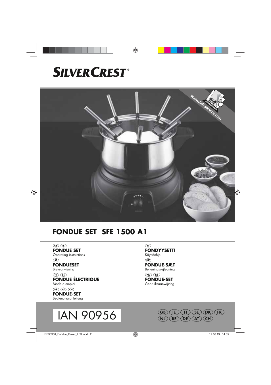 Silvercrest SFE 1500 A1 User Manual | 70 pages