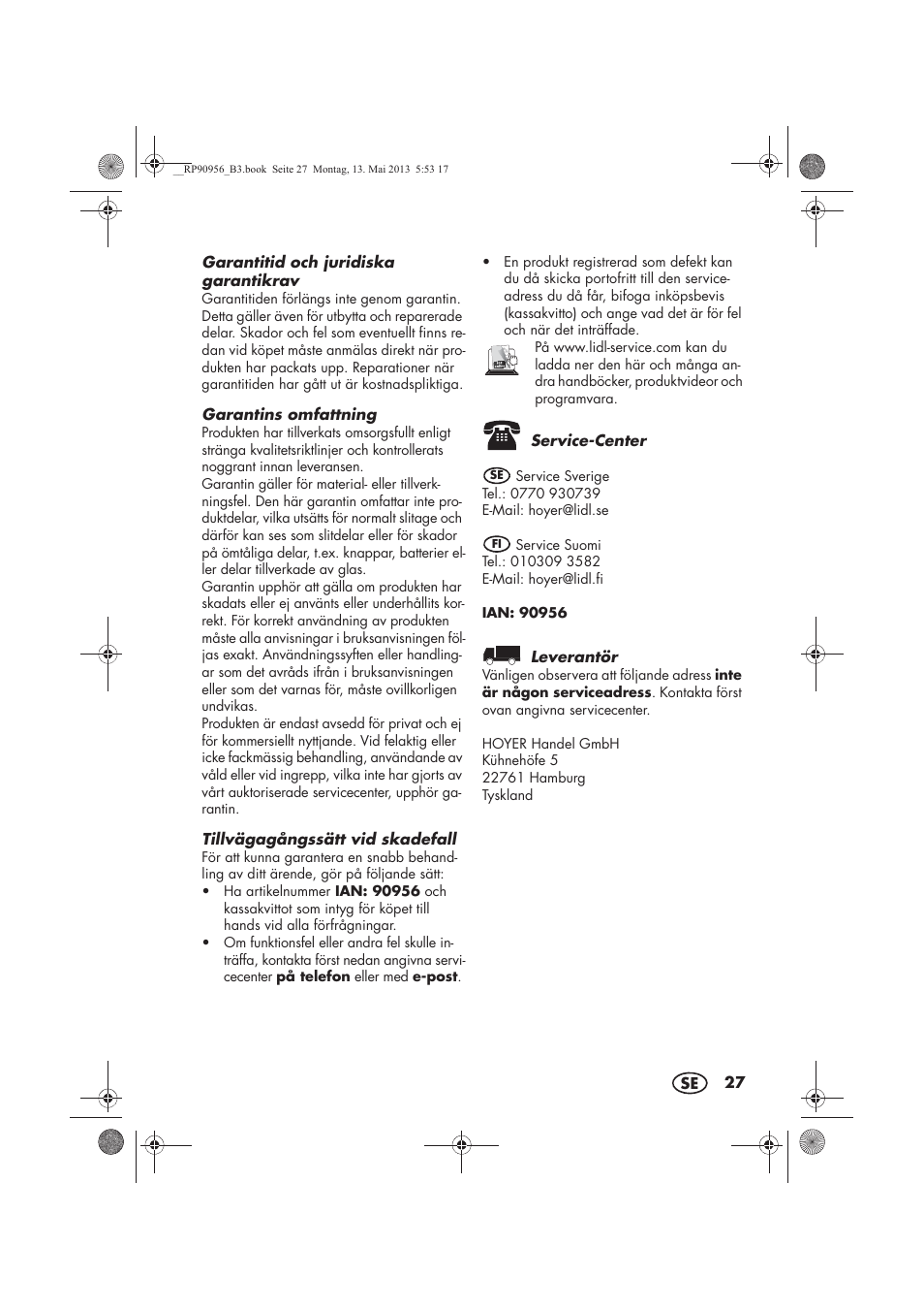 Silvercrest SFE 1500 A1 User Manual | Page 29 / 70
