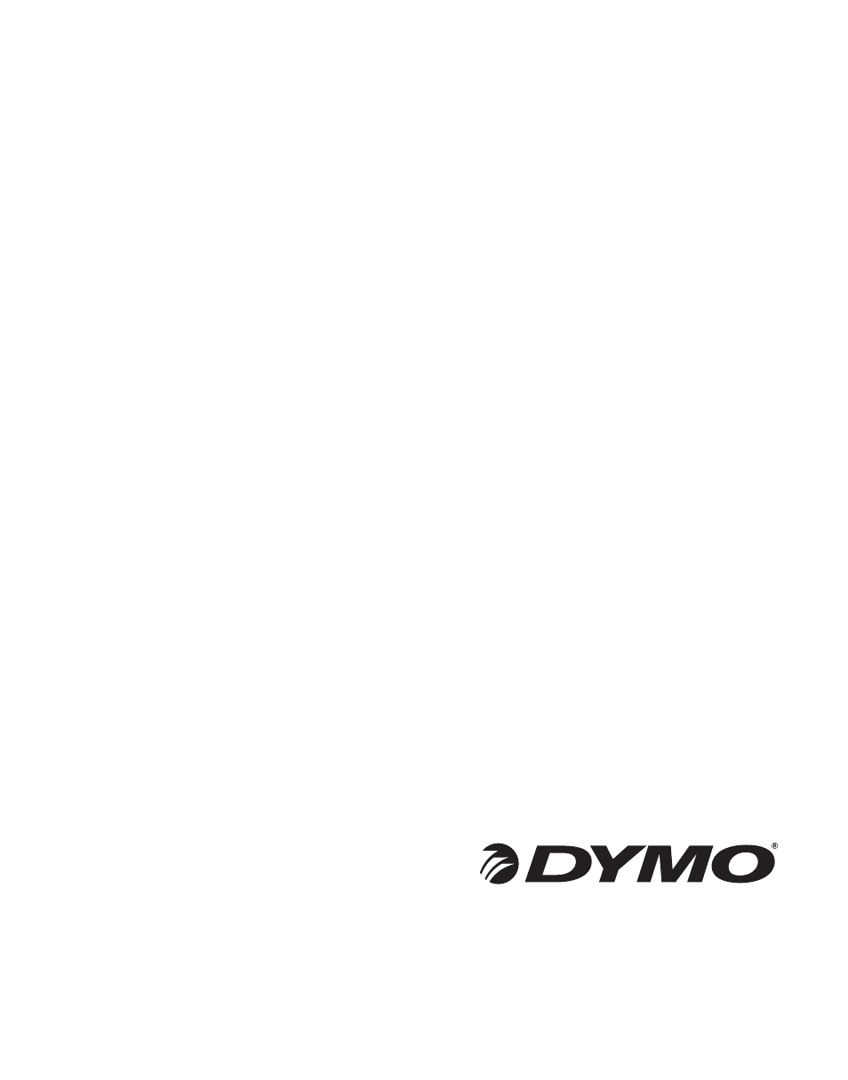 Dymo ExecuLabel LM450 User Manual | Page 18 / 18