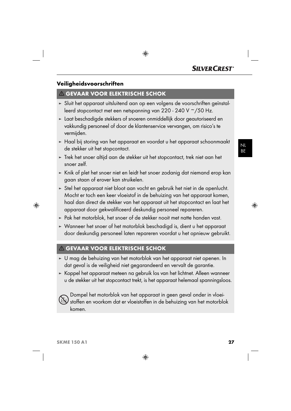 Silvercrest SKME 150 A1 User Manual | Page 30 / 43