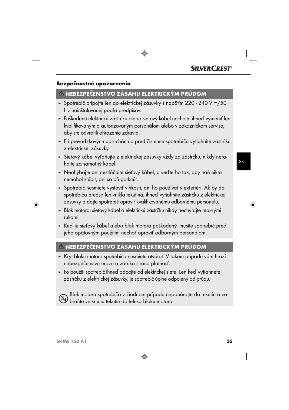 Silvercrest SKME 150 A1 User Manual | Page 38 / 52