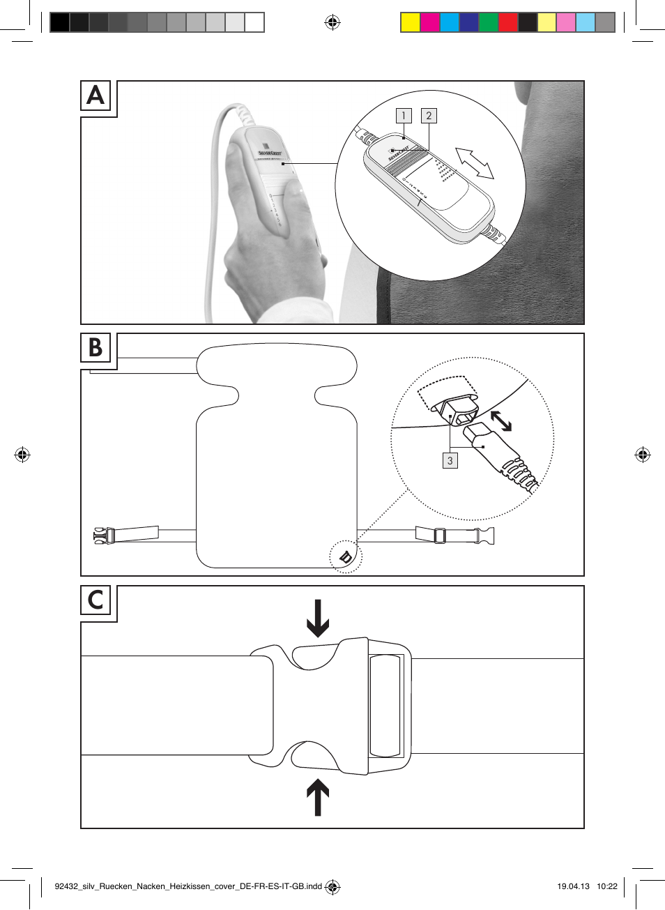 Ab c | Silvercrest SRNH 100 B2 User Manual | Page 3 / 45