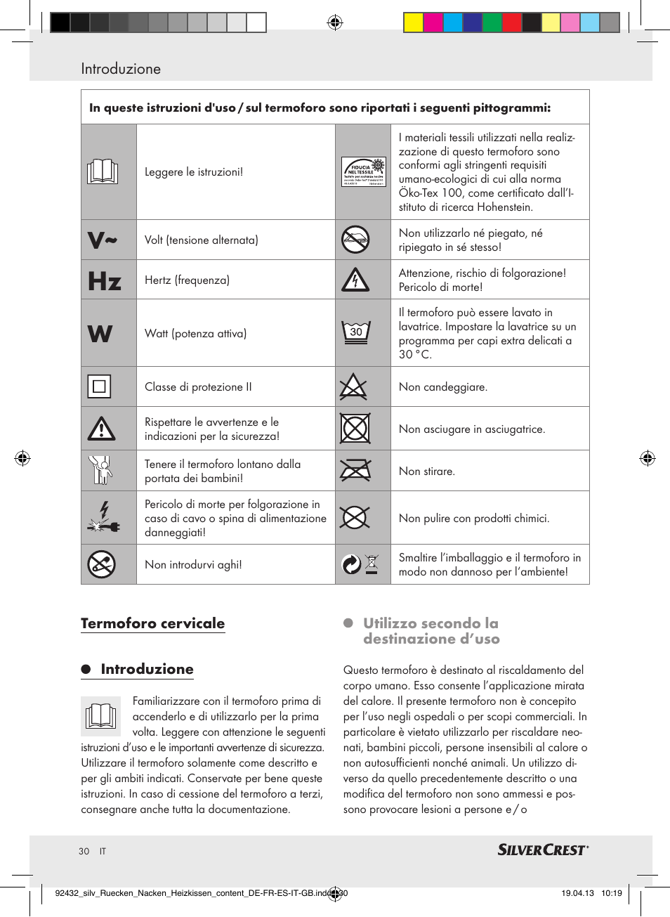 Introduzione | Silvercrest SRNH 100 B2 User Manual | Page 30 / 45