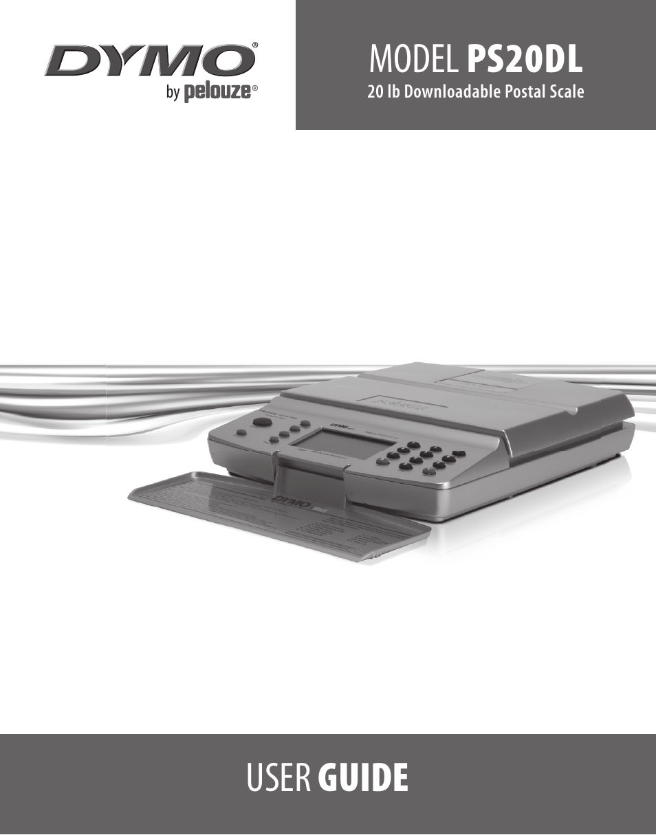 Dymo PS20DL User Manual | 8 pages