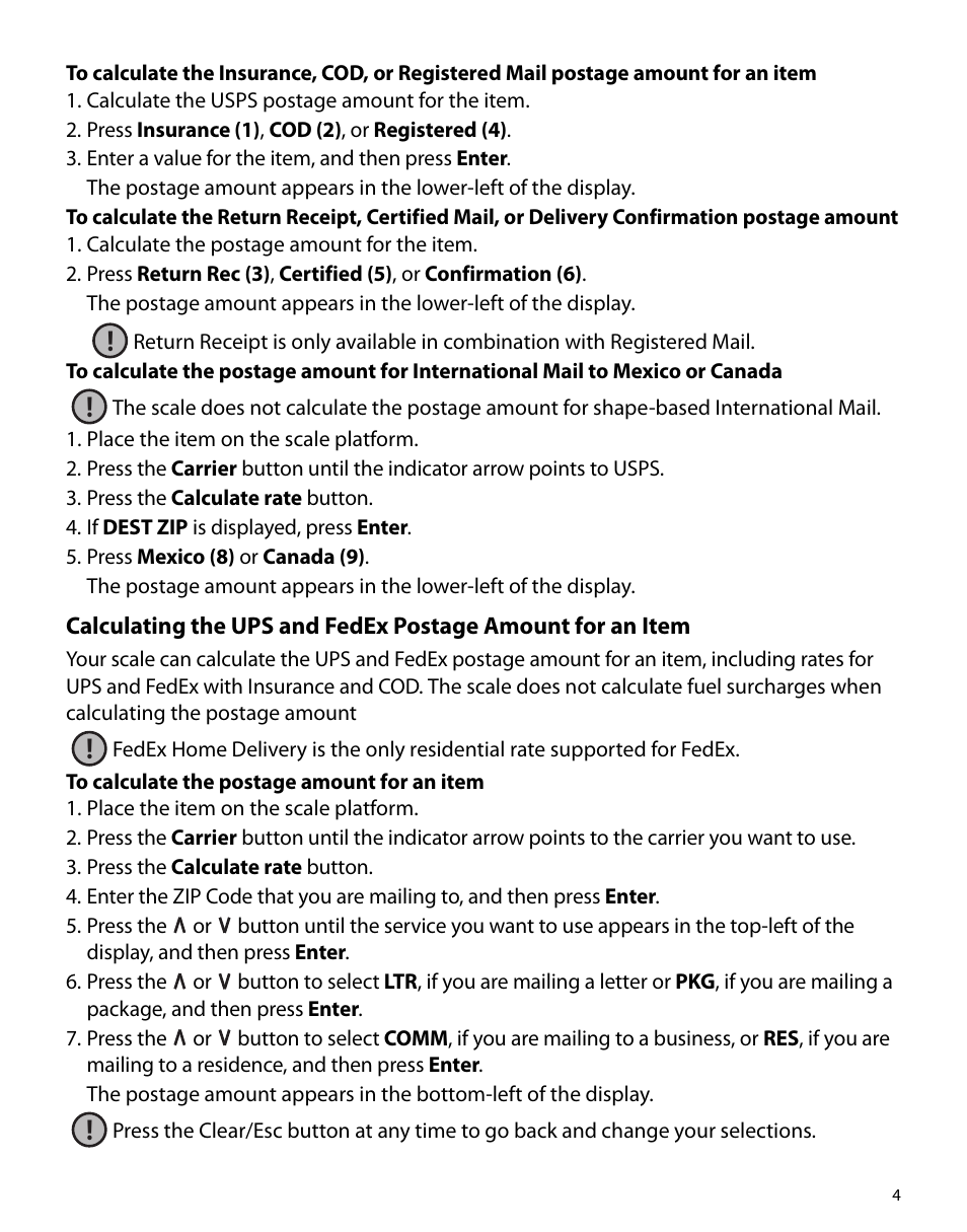 Dymo PS20DL User Manual | Page 5 / 8