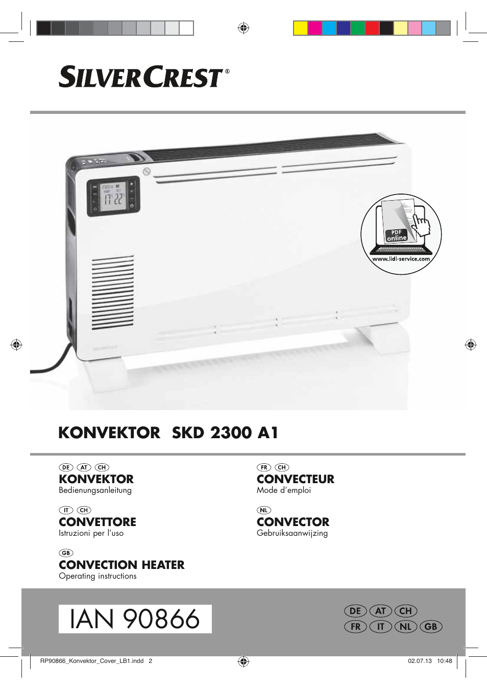 Silvercrest SKD 2300 A1 User Manual | 62 pages