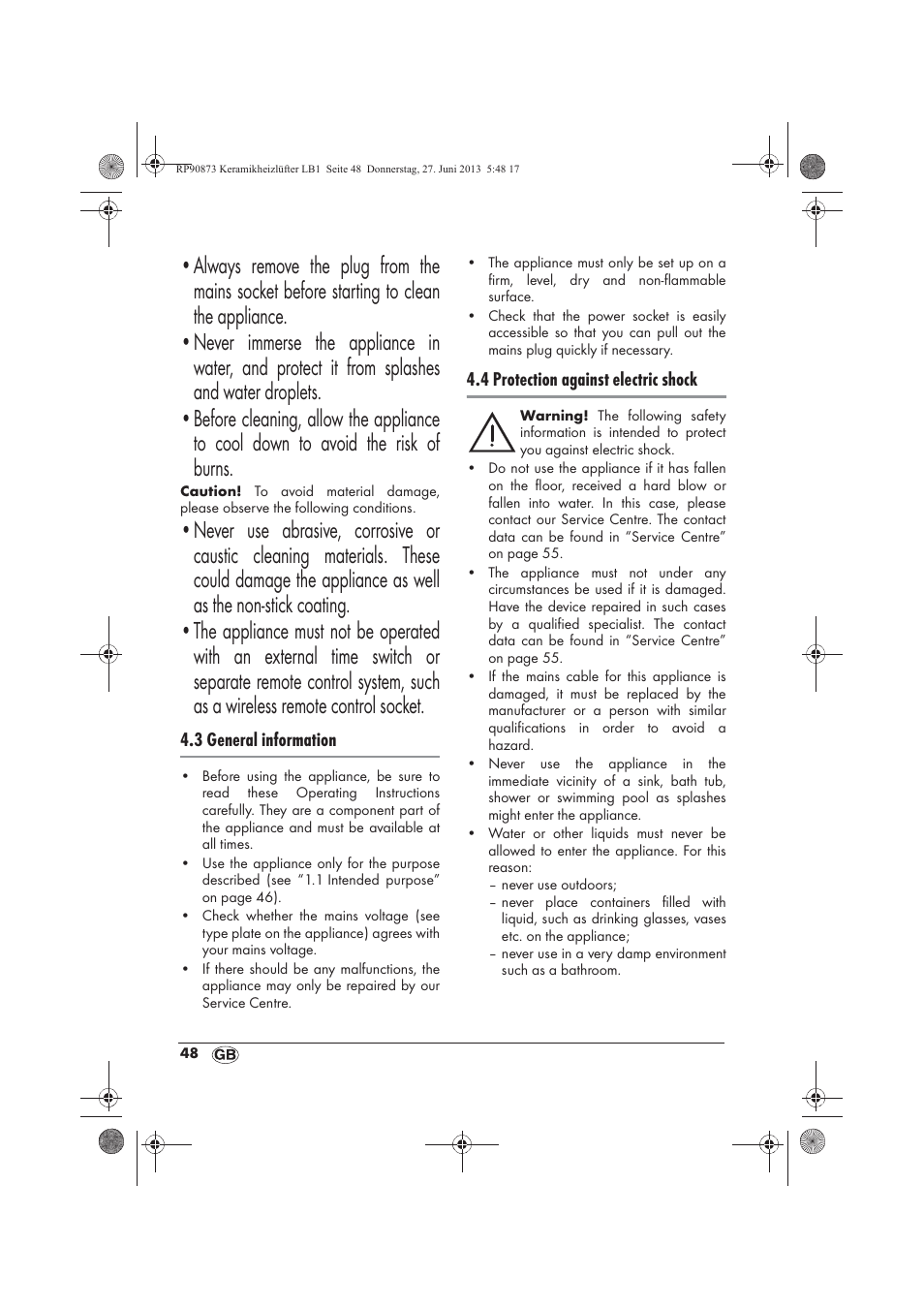 Silvercrest SKHD 1800 A1 User Manual | Page 50 / 58