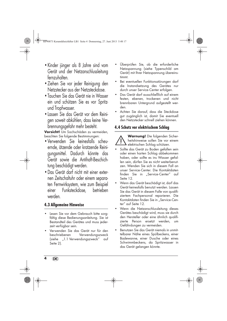 Silvercrest SKHD 1800 A1 User Manual | Page 6 / 58