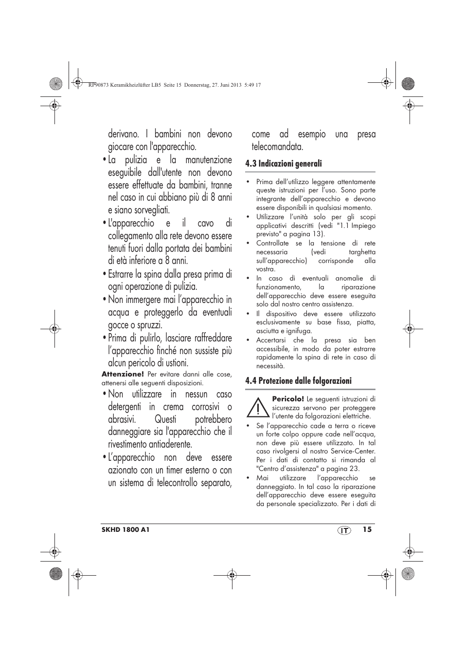 Silvercrest SKHD 1800 A1 User Manual | Page 17 / 58