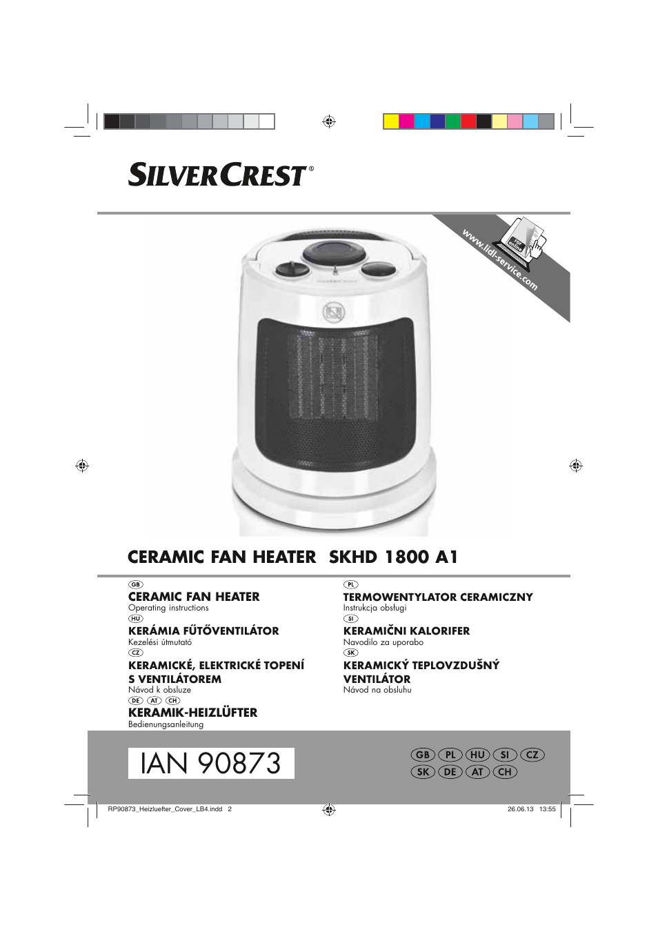 Silvercrest SKHD 1800 A1 User Manual | 78 pages