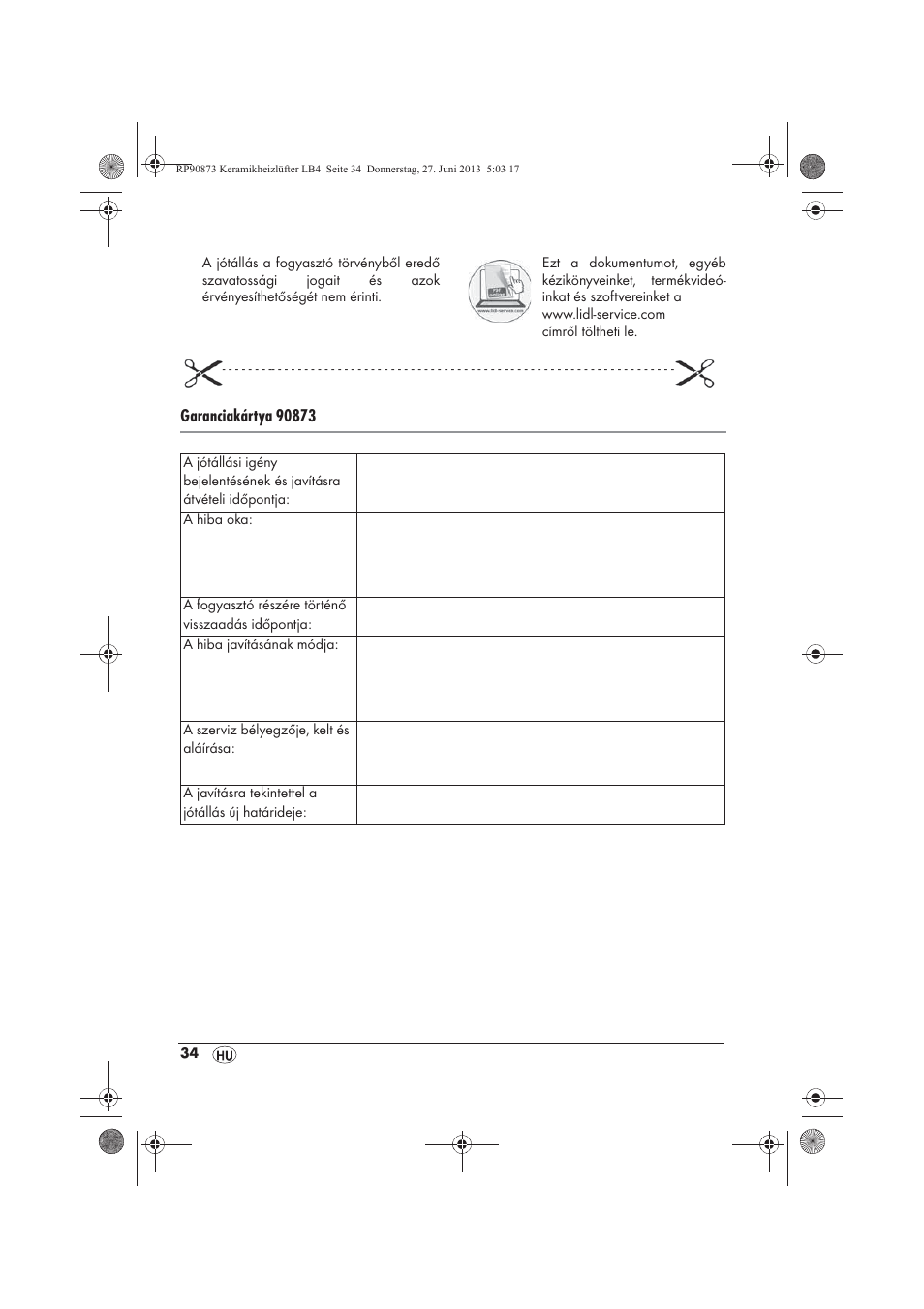 Silvercrest SKHD 1800 A1 User Manual | Page 36 / 78