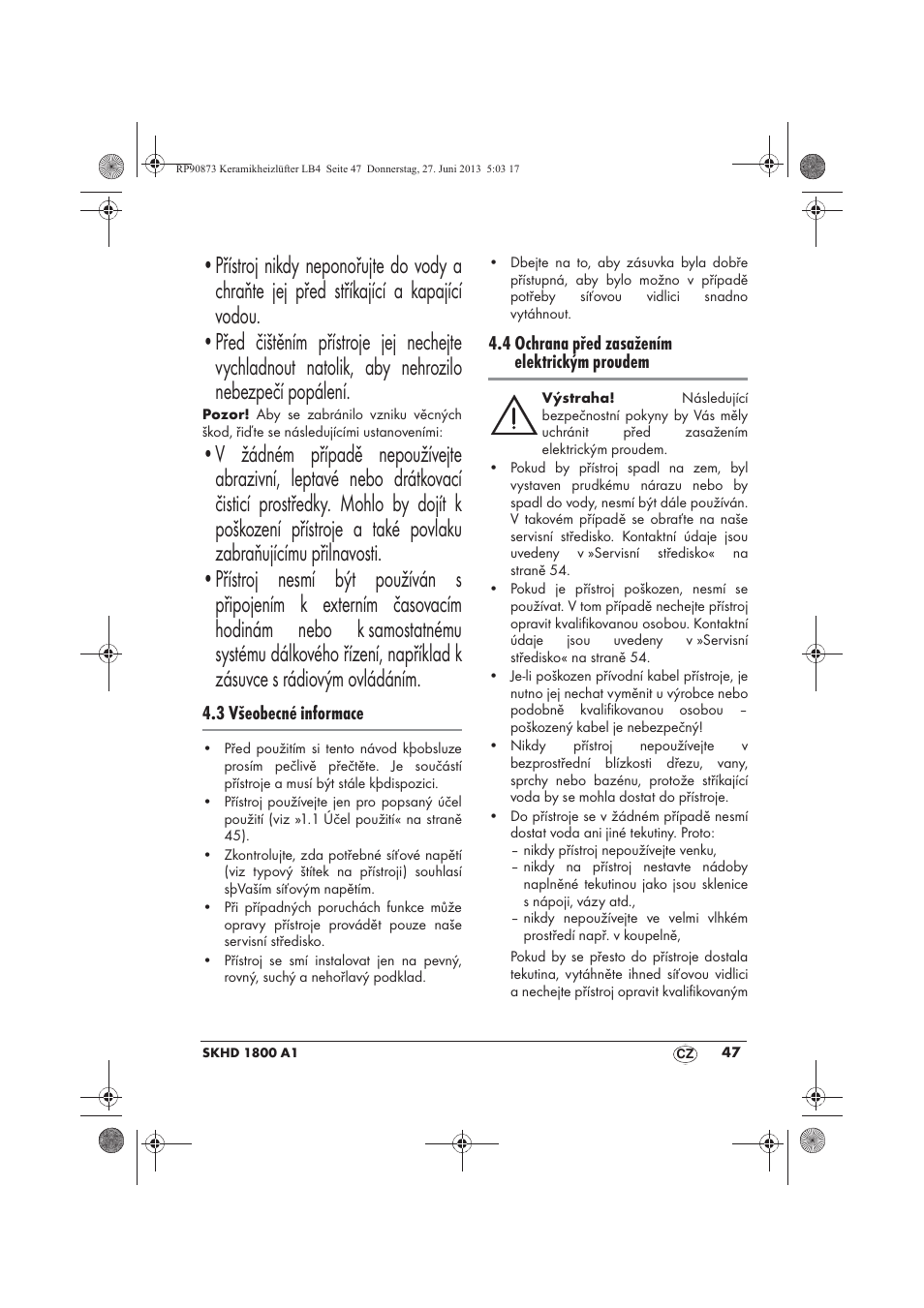 Silvercrest SKHD 1800 A1 User Manual | Page 49 / 78