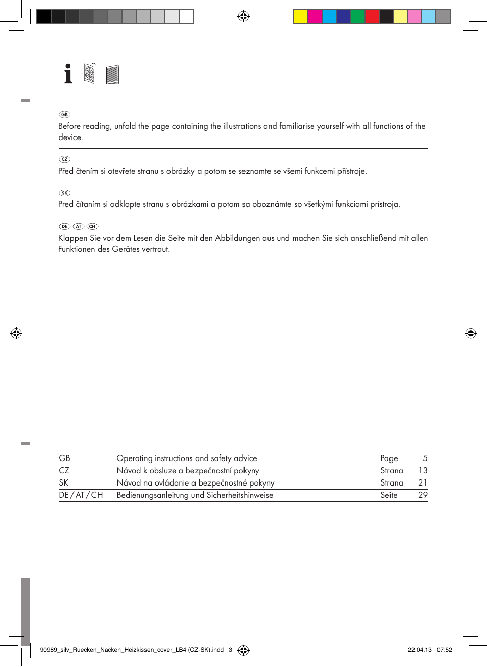Silvercrest SRNH 100 B2 User Manual | Page 2 / 37