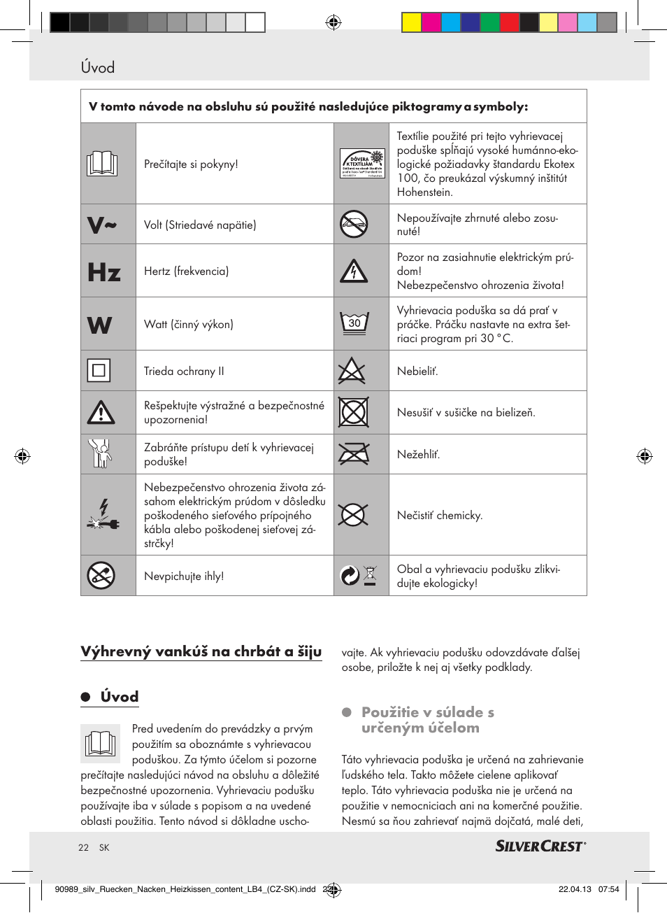 Úvod | Silvercrest SRNH 100 B2 User Manual | Page 22 / 37