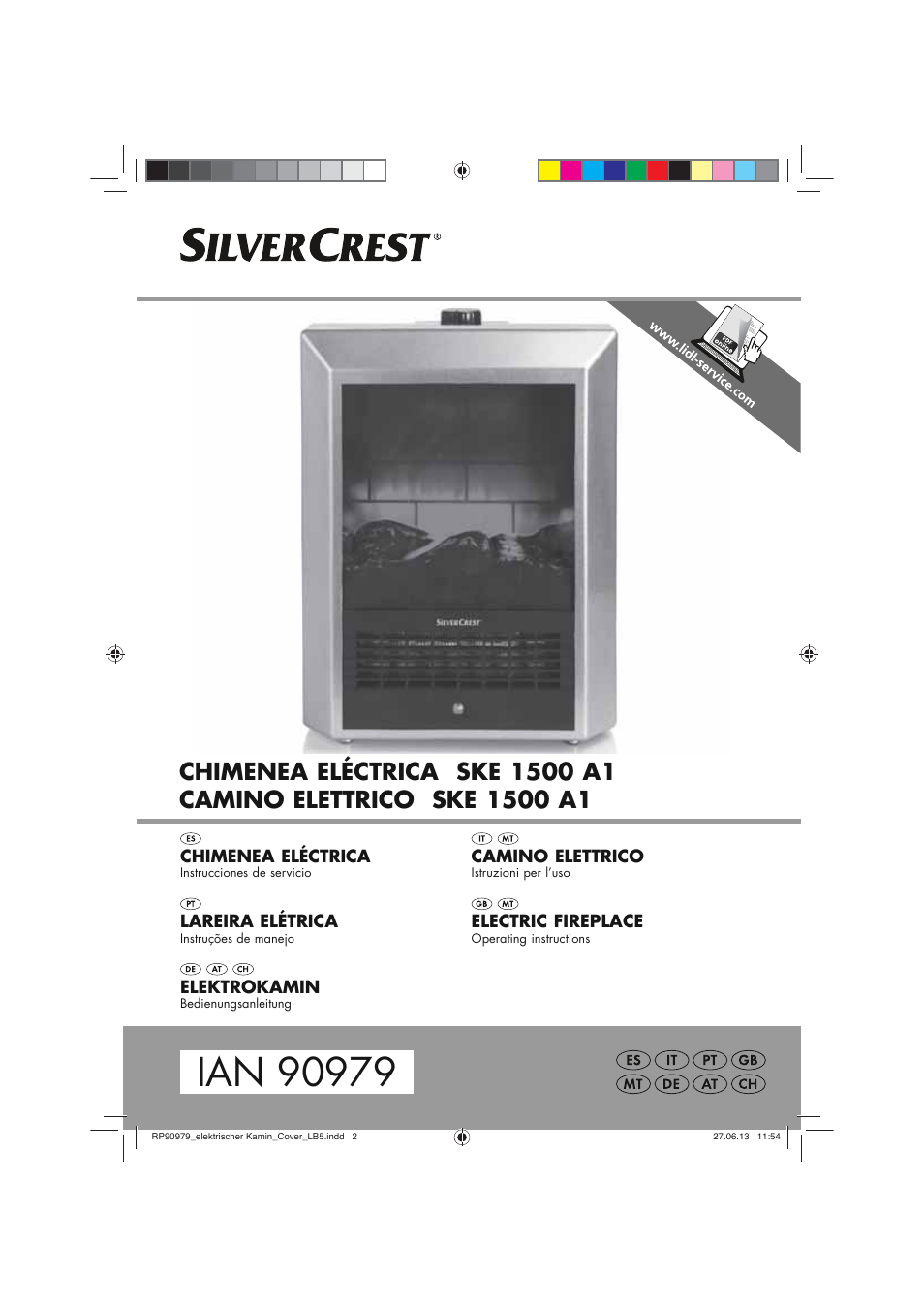 Silvercrest SKE 1500 A1 User Manual | 50 pages