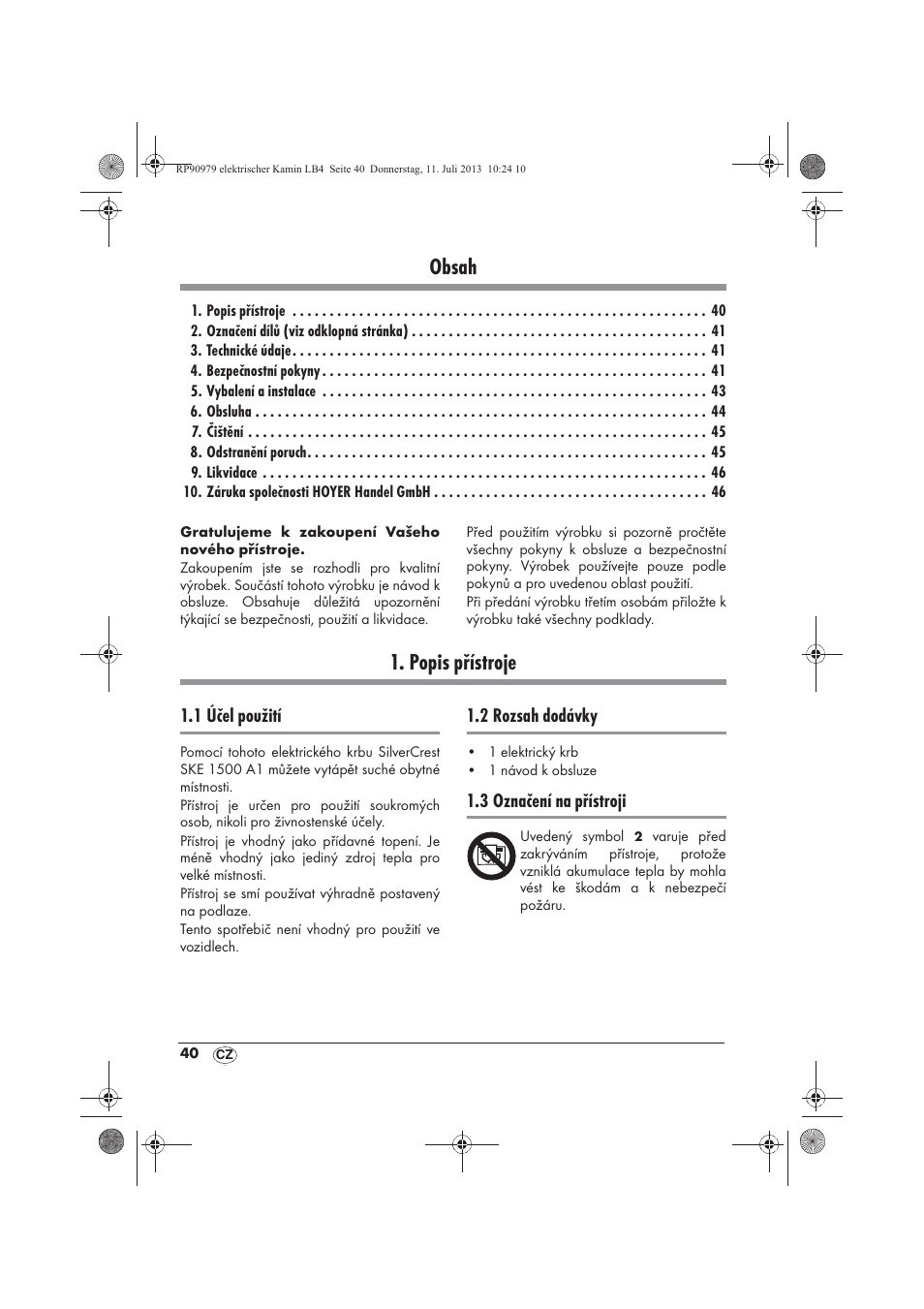 Silvercrest SKE 1500 A1 User Manual | Page 42 / 70