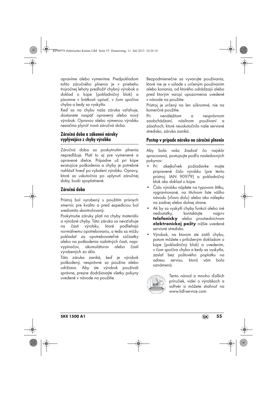 Silvercrest SKE 1500 A1 User Manual | Page 57 / 70