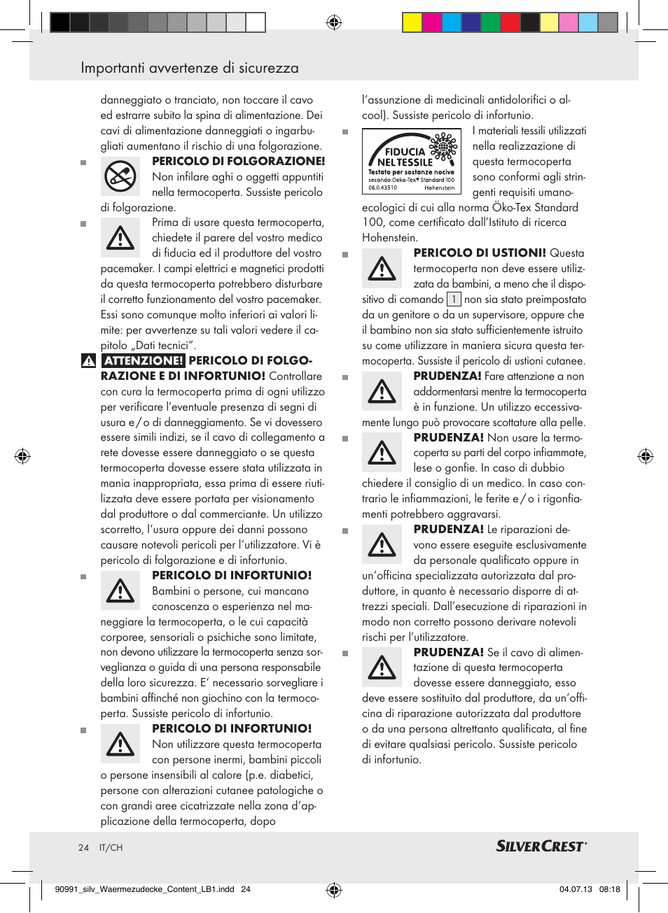 Silvercrest SWD 100 B2 User Manual | Page 24 / 44