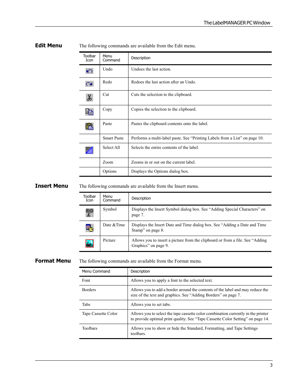 Dymo Label Manager PC User Manual | Page 7 / 28