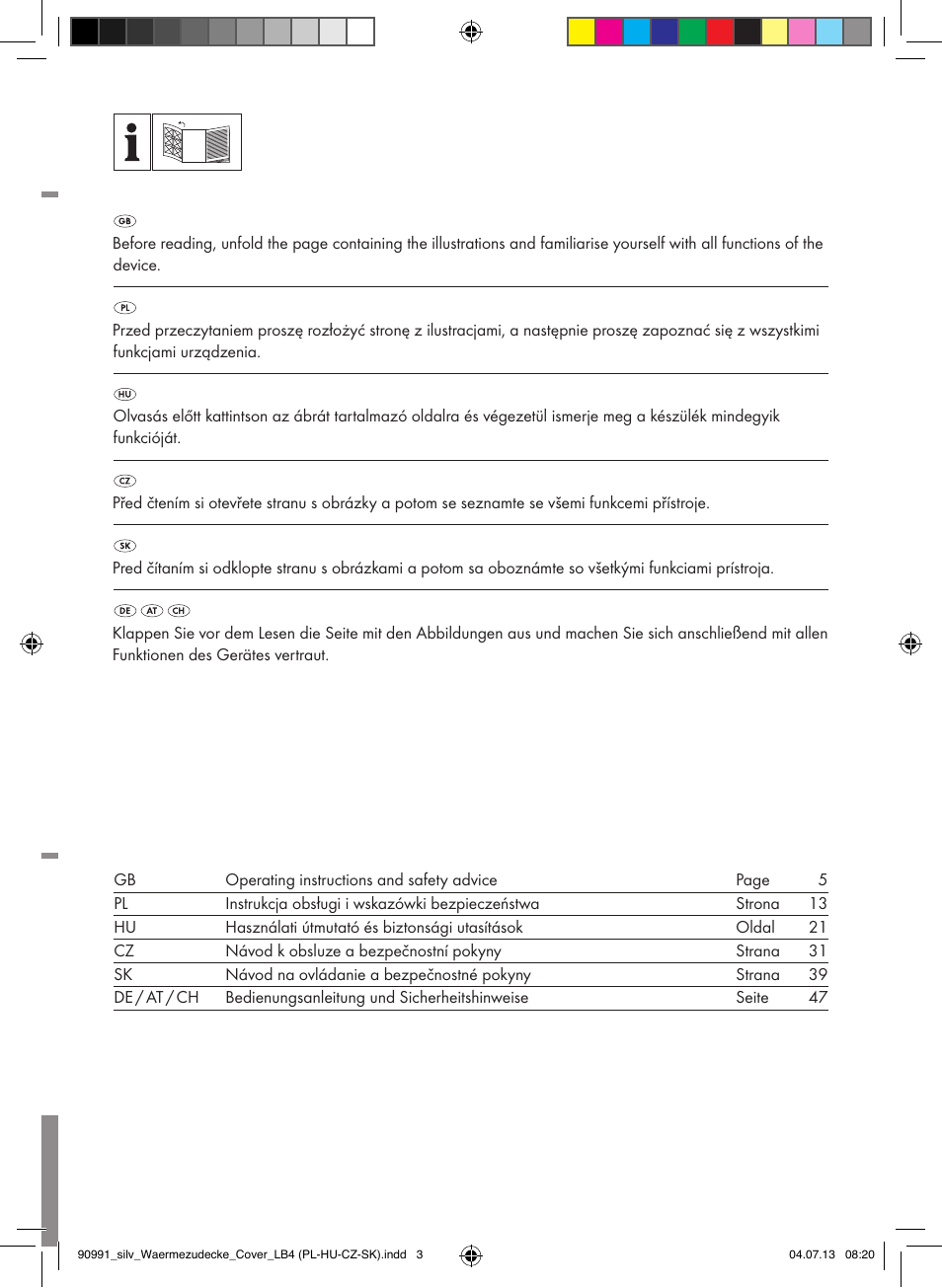 Silvercrest SWD 100 B2 User Manual | Page 2 / 57