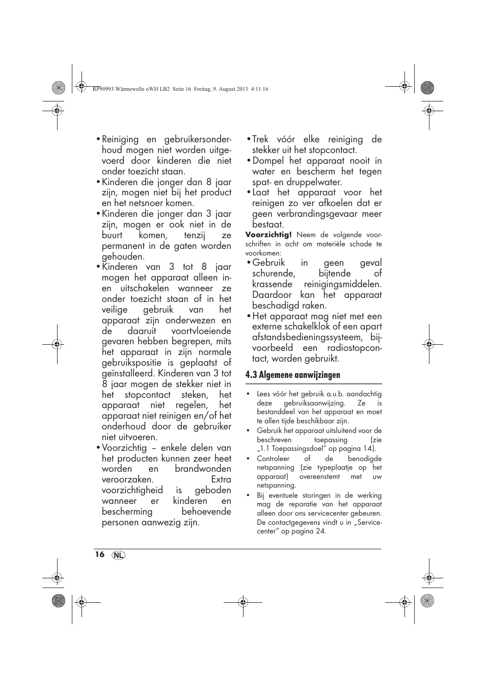 Silvercrest SWW 1500 B2 User Manual | Page 18 / 50
