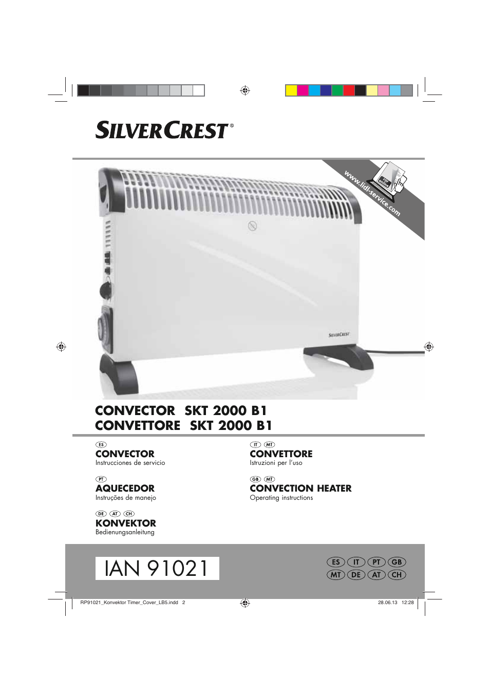 Silvercrest SKT 2000 B1 User Manual | 62 pages