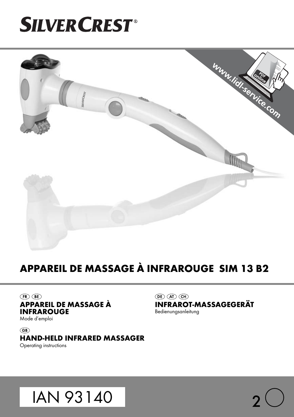 Silvercrest SIM 13 B2 User Manual | 27 pages