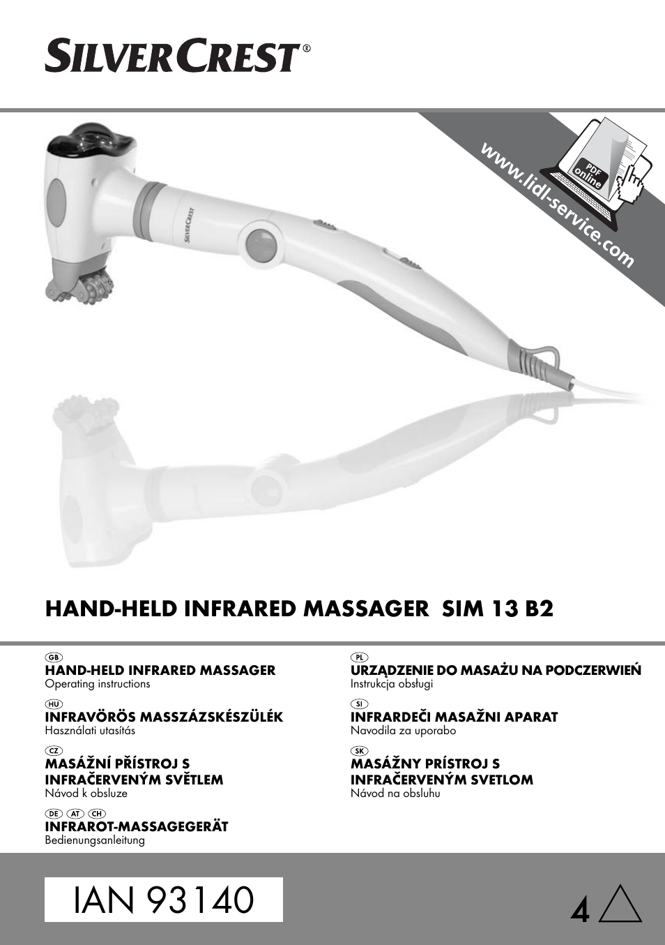 Silvercrest SIM 13 B2 User Manual | 59 pages
