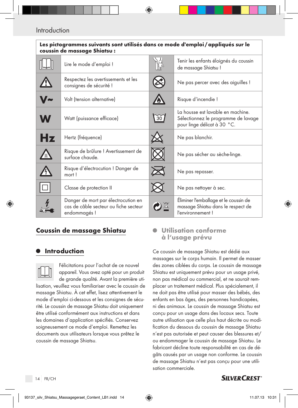 Introduction | Silvercrest SSM 141 C3 User Manual | Page 14 / 45