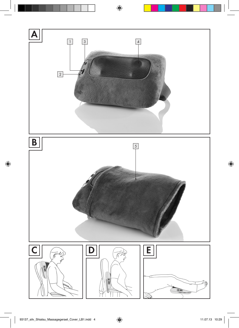 Ab c d e | Silvercrest SSM 141 C3 User Manual | Page 3 / 45