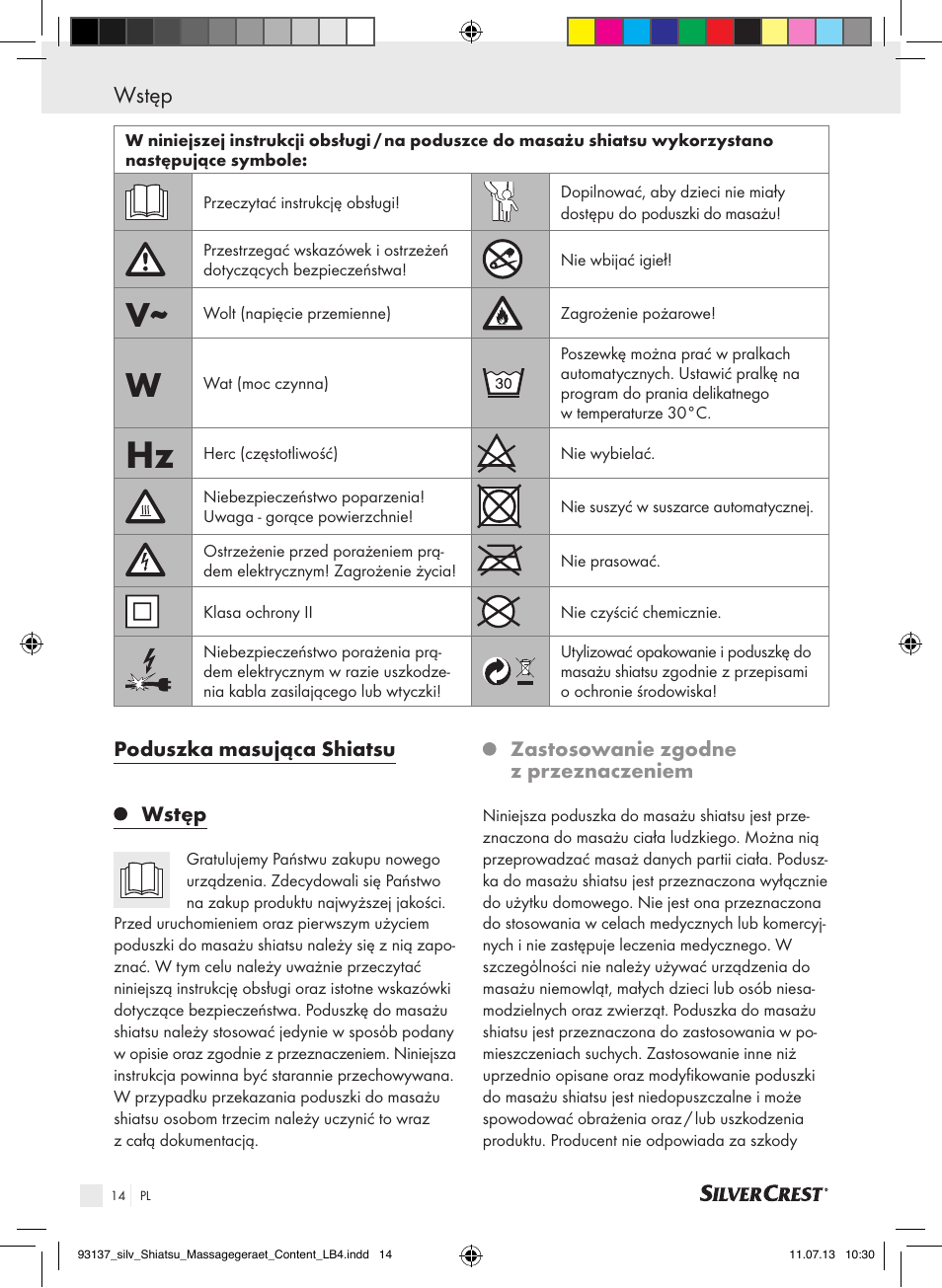 Wstęp | Silvercrest SSM 141 C3 User Manual | Page 14 / 61