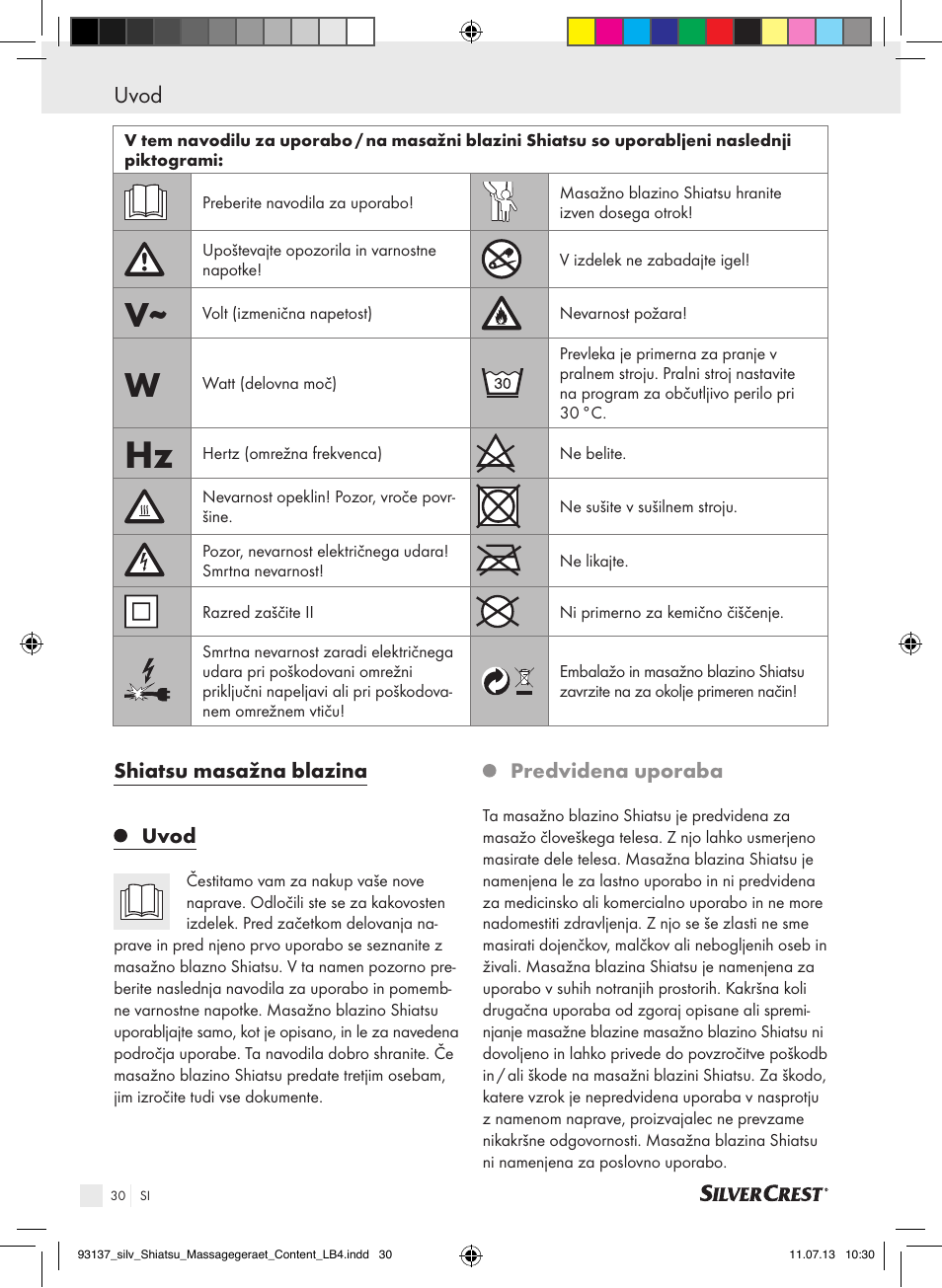 Uvod | Silvercrest SSM 141 C3 User Manual | Page 30 / 61
