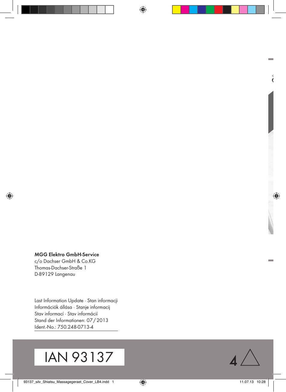 Silvercrest SSM 141 C3 User Manual | Page 61 / 61